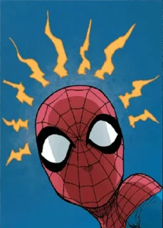 ❗ emoji Spiderman Comics @TVstickers Telegram sticker 8 of 44