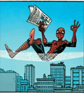 Sticker from Spiderman Comics @TVstickers