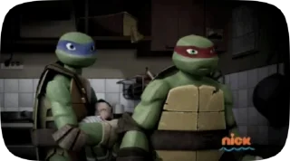 Sticker from Teenage Mutant Ninja Turtles 2012