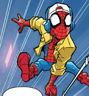 🕸 emoji Spiderman Comics @TVstickers Telegram sticker 15 of 54