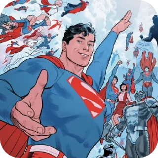 🦸 emoji Superman comics Telegram sticker 6 of 53