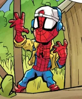 Sticker from Spiderman Comics @TVstickers