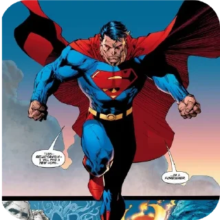 🦸 emoji Superman comics Telegram sticker 12 of 53