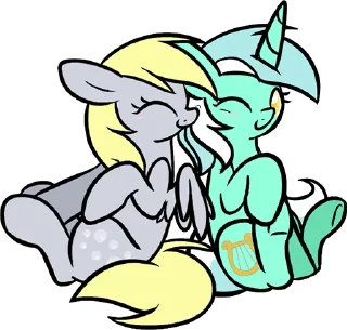 🥰 emoji Derpy Princess by @mlpstickers Telegram sticker 5 of 75