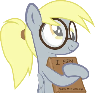 🧠 emoji Derpy Princess by @mlpstickers Telegram sticker 14 of 75