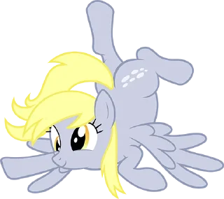 💣 emoji Derpy Princess by @mlpstickers Telegram sticker 13 of 75