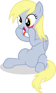🤪 emoji Derpy Princess by @mlpstickers Telegram sticker 17 of 75