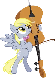 🎵 emoji Derpy Princess by @mlpstickers Telegram sticker 8 of 75