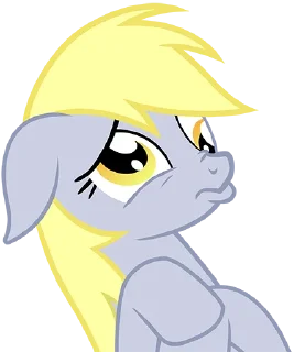 😭 emoji Derpy Princess by @mlpstickers Telegram sticker 16 of 75