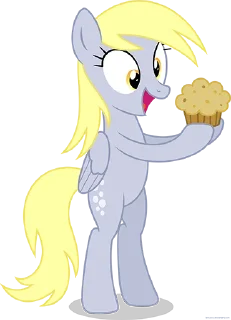 🍽 emoji Derpy Princess by @mlpstickers Telegram sticker 20 of 75