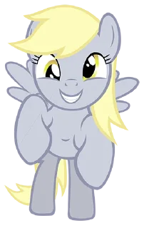 🏃 emoji Derpy Princess by @mlpstickers Telegram sticker 18 of 75