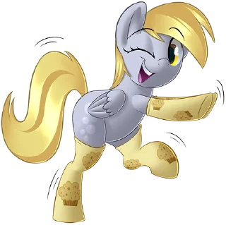 🧦 emoji Derpy Princess by @mlpstickers Telegram sticker 23 of 75