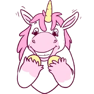 Sticker from Pink Unicorn @stickersb2b