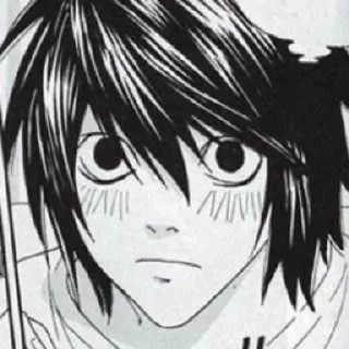 📓 emoji L Lawliet | Death Note Telegram sticker 19 of 70