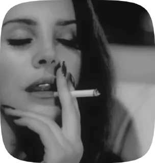Sticker from LANA DEL REY (from ryu)