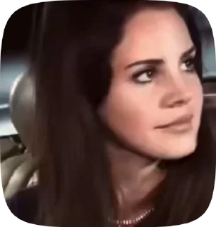 Sticker from LANA DEL REY (from ryu)