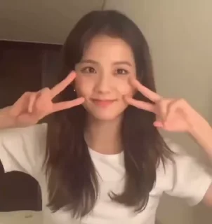 ✌ emoji jisoo @HRTSTICK Telegram sticker 7 of 46