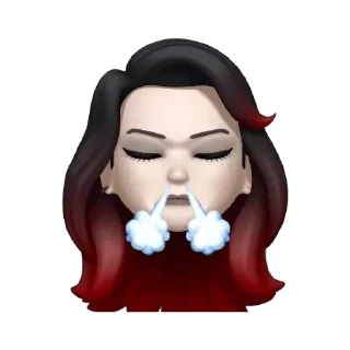 😤 emoji Memoje @mertvayakykolkaorig Telegram sticker 21 of 54