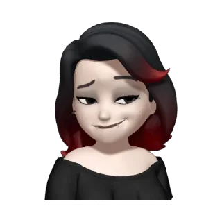 😏 emoji Memoje @mertvayakykolkaorig Telegram sticker 7 of 54