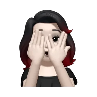 🫣 emoji Memoje @mertvayakykolkaorig Telegram sticker 8 of 54