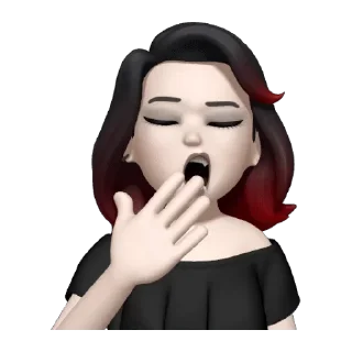 🥱 emoji Memoje @mertvayakykolkaorig Telegram sticker 23 of 54