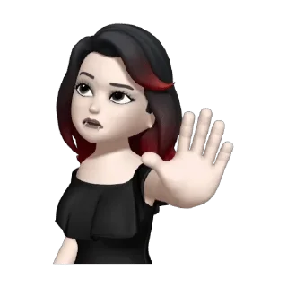 🫸 emoji Memoje @mertvayakykolkaorig Telegram sticker 14 of 54