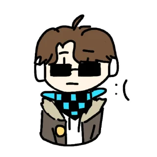 😔 emoji Всратыши Telegram sticker 16 of 16