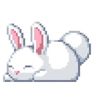 🐰 emoji Cuties @xkysluv Telegram sticker 11 of 120