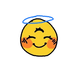 😇 emoji @sticksbb 🩷 <- канал со стиками Telegram sticker 19 of 119
