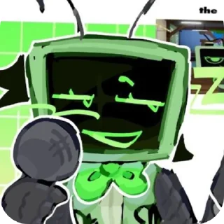 🪑 emoji Vee - dandy's world - @fStikBot Telegram sticker 10 of 10