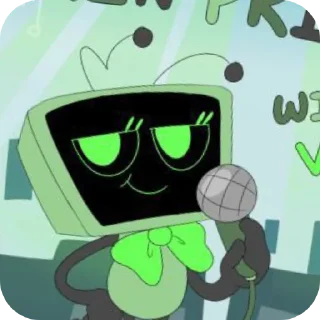 🖼 emoji Vee - dandy's world - @fStikBot Telegram sticker 2 of 10