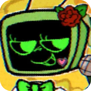 🖼 emoji Vee - dandy's world - @fStikBot Telegram sticker 5 of 10