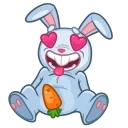 😍 emoji Bucky & Becky Telegram sticker 5 of 20