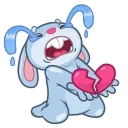 😭 emoji Bucky & Becky Telegram sticker 7 of 20