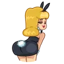 🍑 emoji Bucky & Becky Telegram sticker 20 of 20