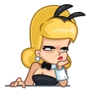 😠 emoji Bucky & Becky Telegram sticker 16 of 20