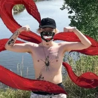 💪 emoji ВУЛЬФ-ТЕМА Telegram sticker 24 of 120