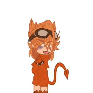 Sticker from Мой Курасан Гача|автор-kUROSYA