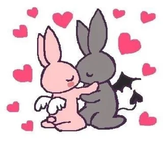 🥵 emoji кролики Telegram sticker 16 of 59