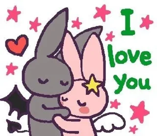 🫀 emoji кролики Telegram sticker 5 of 59