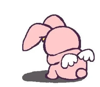 😢 emoji кролики Telegram sticker 12 of 59