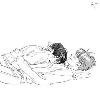 🤍 emoji yaoi by :; Telegram sticker 7 of 15