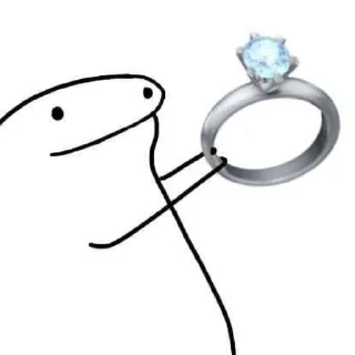 💍 emoji Люблю кушать и тебя Telegram sticker 1 of 32