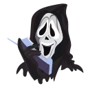 Sticker from Scare movie