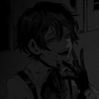 🌟 emoji черный пак Telegram sticker 8 of 39