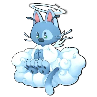 🧸 emoji Neon white Telegram sticker 11 of 109