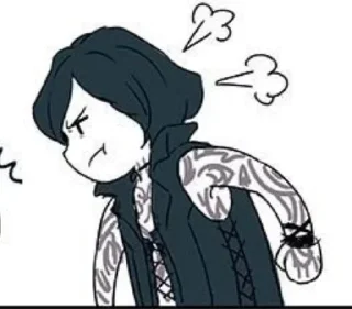 😤 emoji я не дмсфаг | @Kirsifon666 Telegram sticker 9 of 72