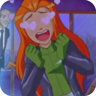 🥰 emoji Sam Simpson • @Earth928B Telegram sticker 6 of 50