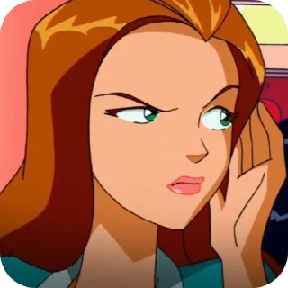 😠 emoji Sam Simpson • @Earth928B Telegram sticker 21 of 50