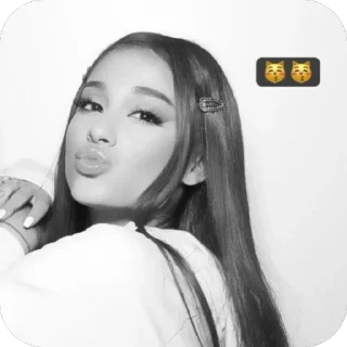🫥 emoji ariana by @msqzx Telegram sticker 24 of 57